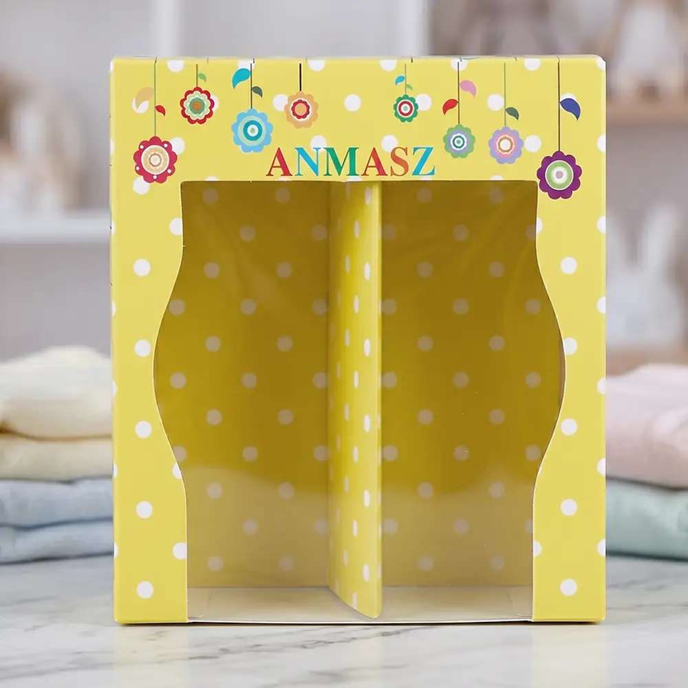 Custom Window Box with Divider for Baby Gift Sets 2