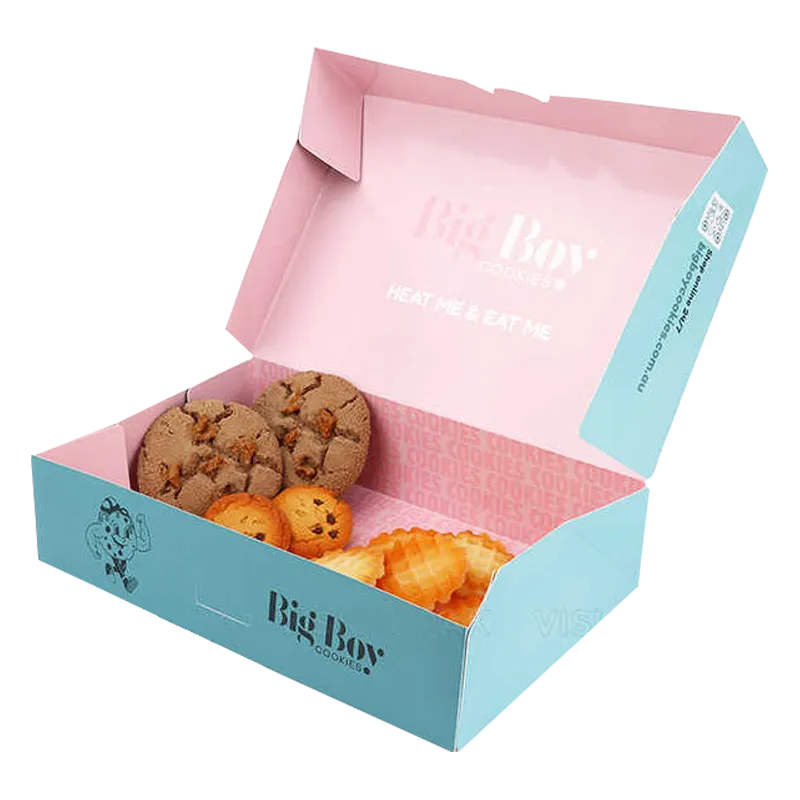 Custom Cookie Box with Full Color Interior & Exterior Print