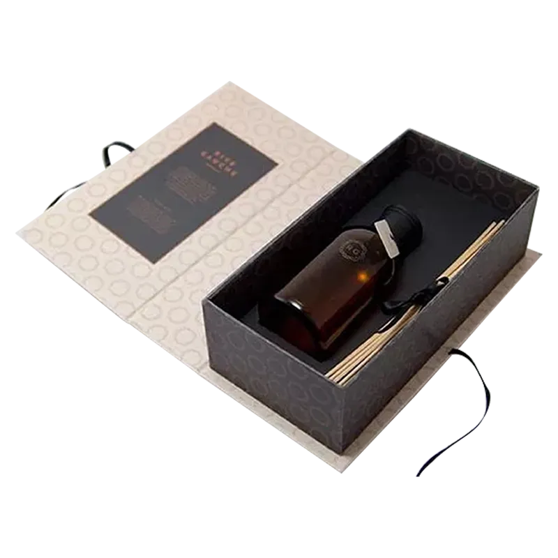 Book-Style Rigid Box for Reed Diffusers & Home Fragrance