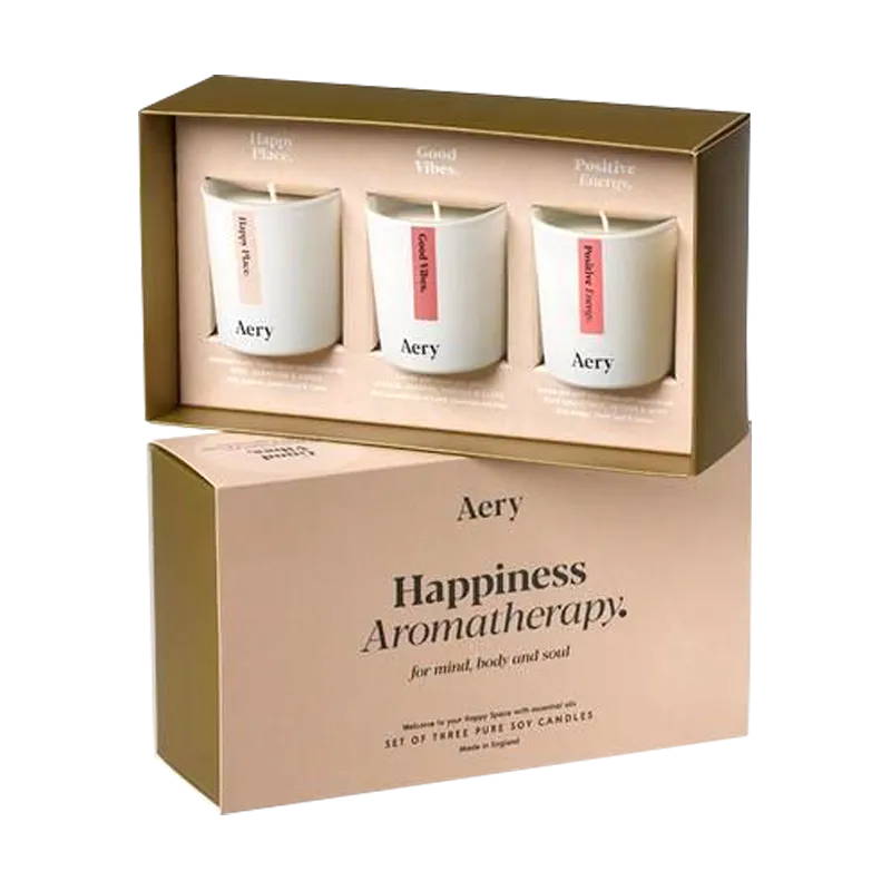 Card Stock Sleeve Box for Candle Gift Sets
