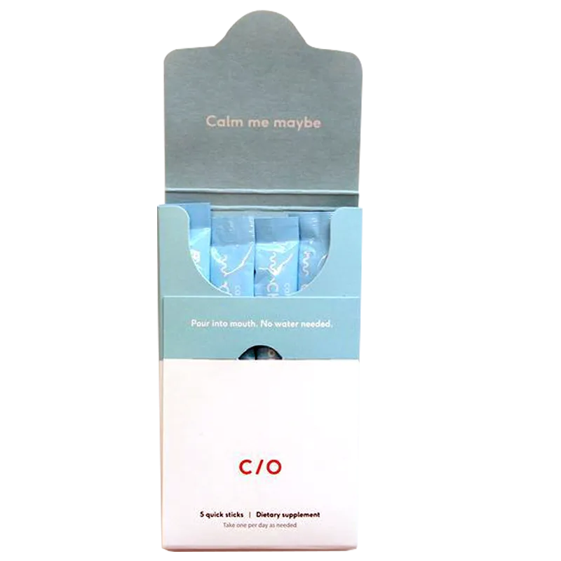 Custom Dispenser Folding Carton for Wellness Sticks