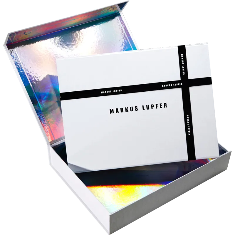 Custom Magnetic Rigid Box with Holographic Interior