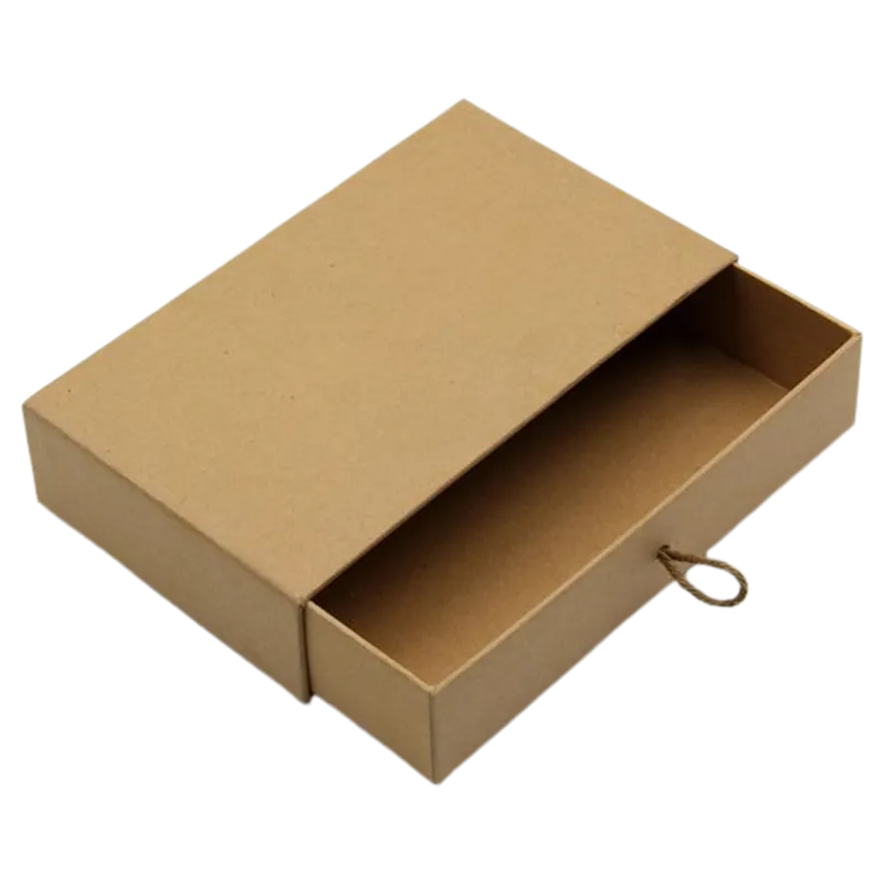 Custom Drawer Kraft Rigid Box