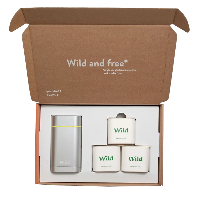 Wild Deodorant Kraft Paperboard Insert Mailer