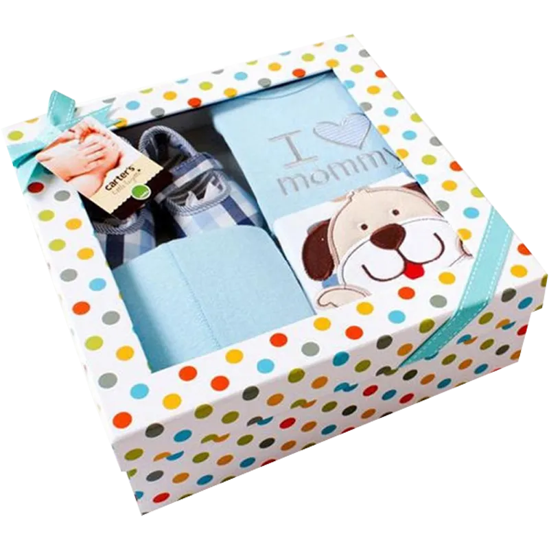 Baby Gift Box with Window for Apparel