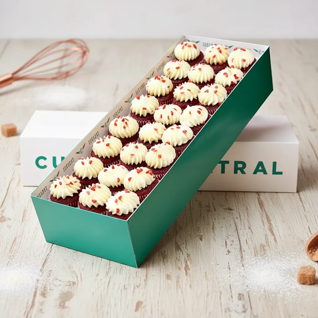 Custom Catering Cupcake Box for Bakeries 1