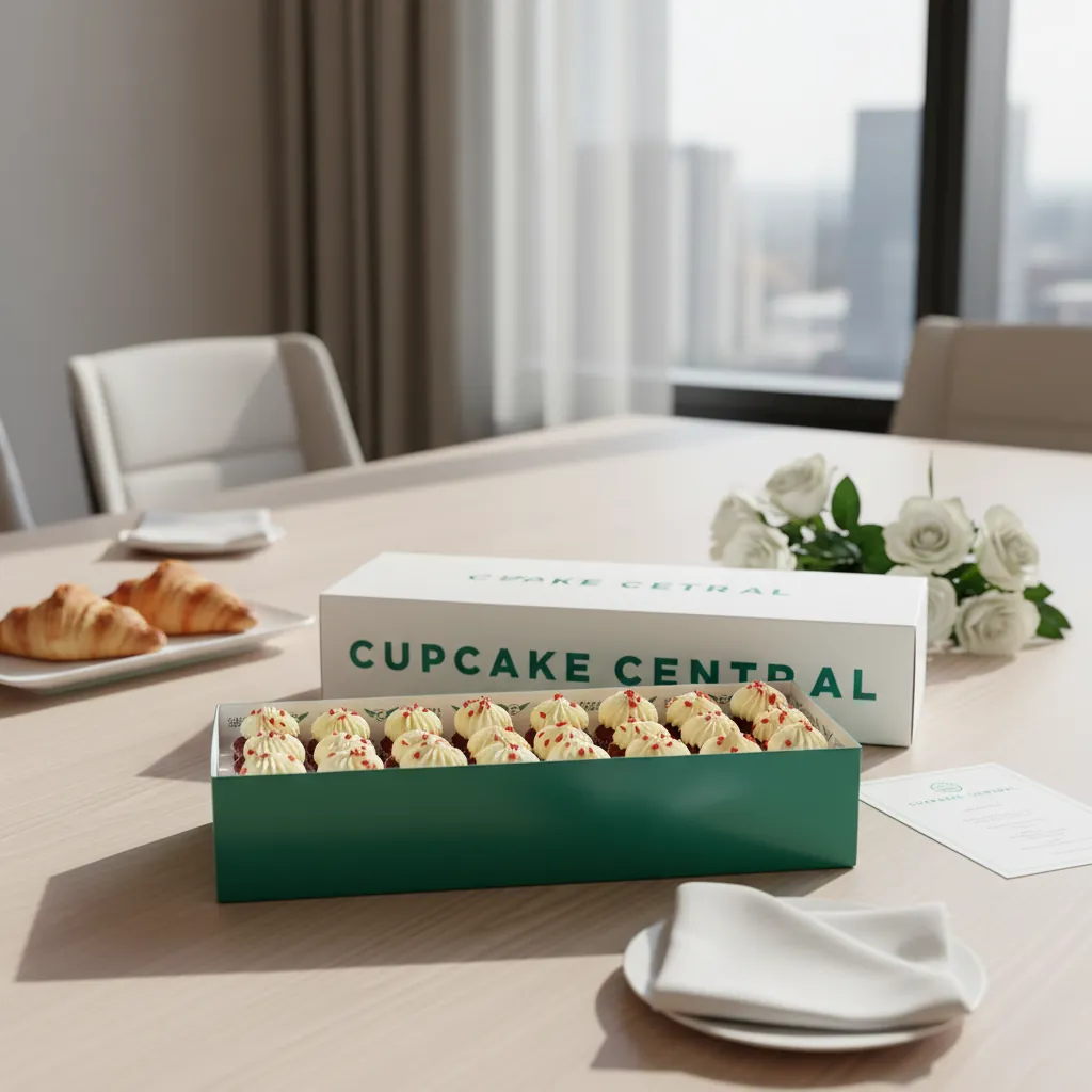 Custom Catering Cupcake Box for Bakeries 3