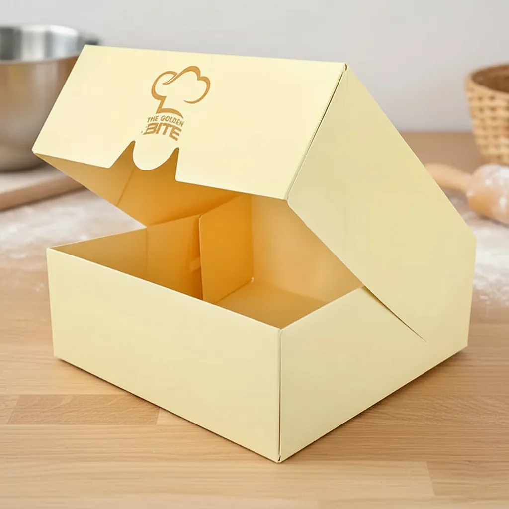Six Corner Tuck Top Bakery Box 1