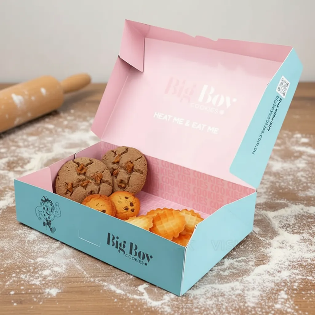 Two-Tone Cookie Box Full Color Print 1
