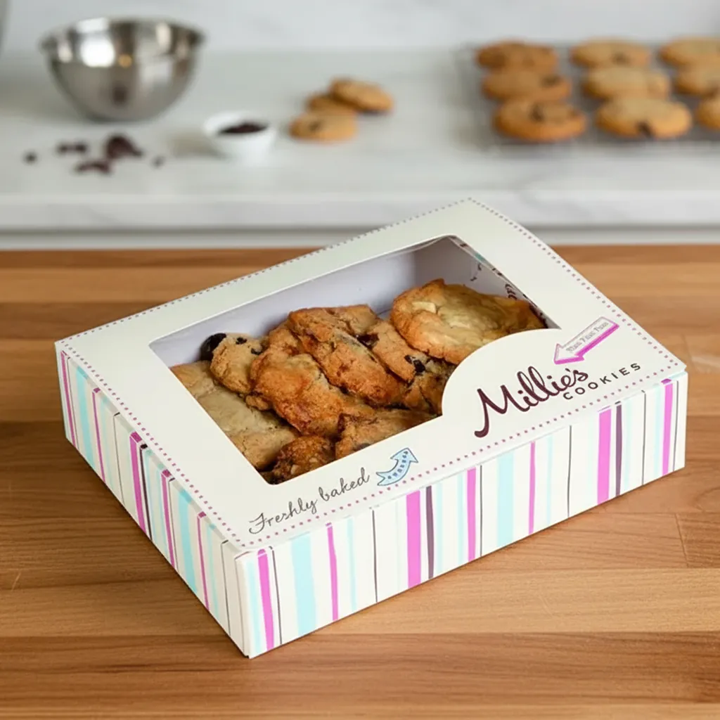 Custom Window Boxes for Cookies & Brownies 1