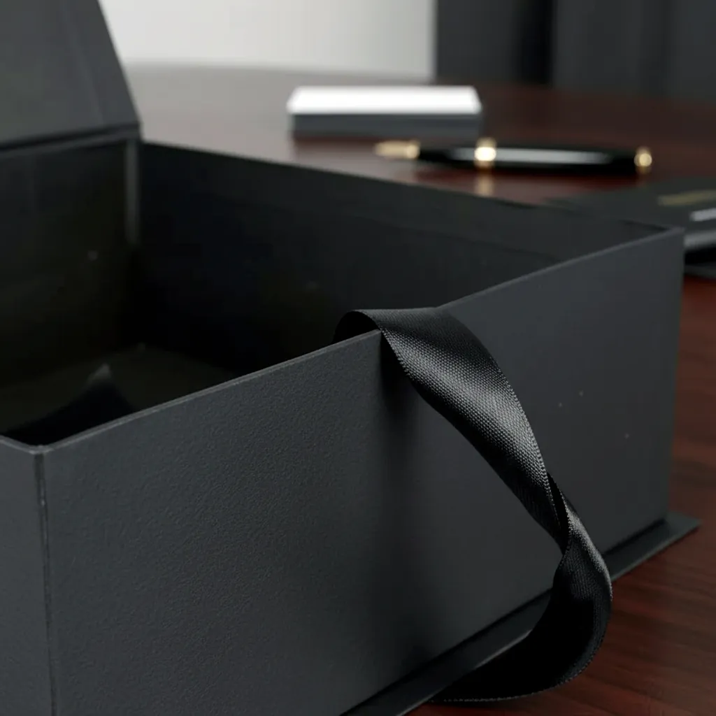 Magnetic Ribbon Box for Corporate Gifts 2