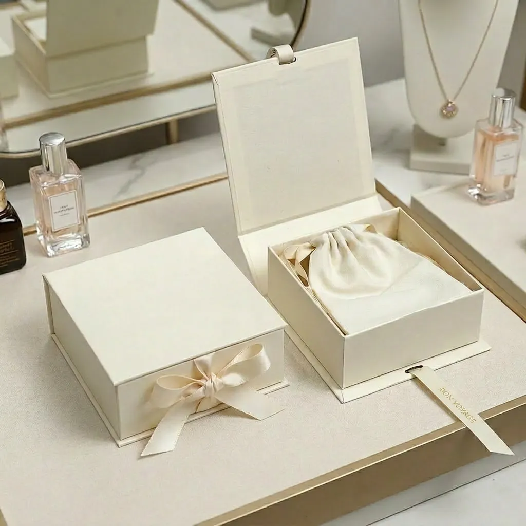 Rigid Jewelry Box with Satin Insert 3