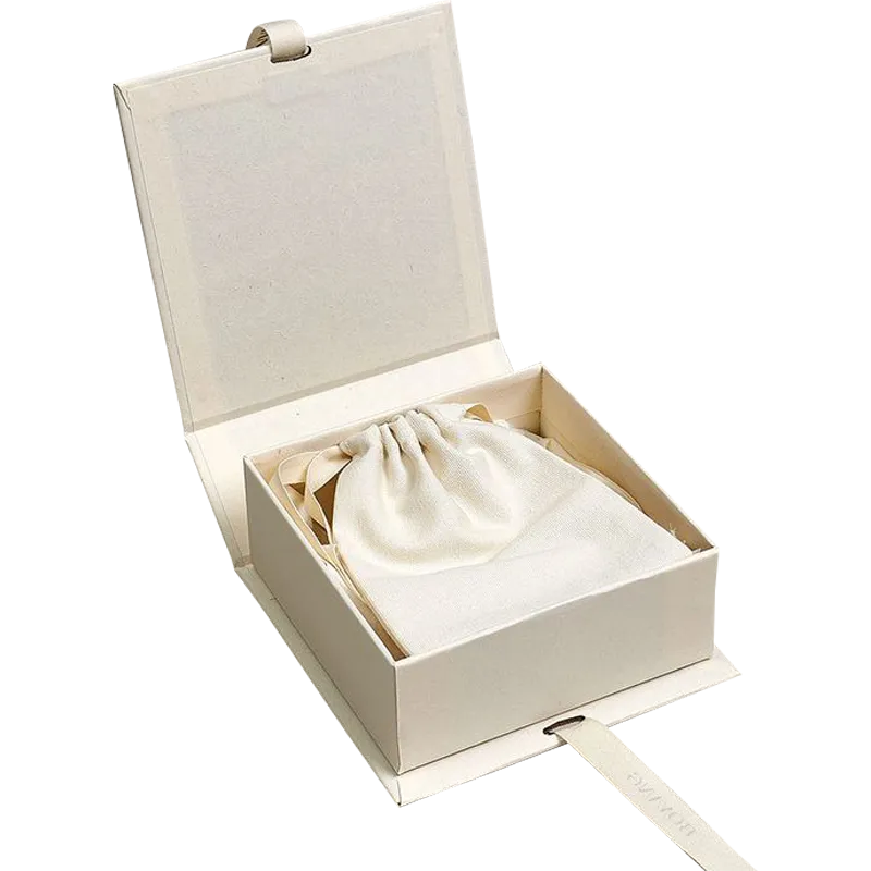 Rigid Jewelry Box with Satin Insert