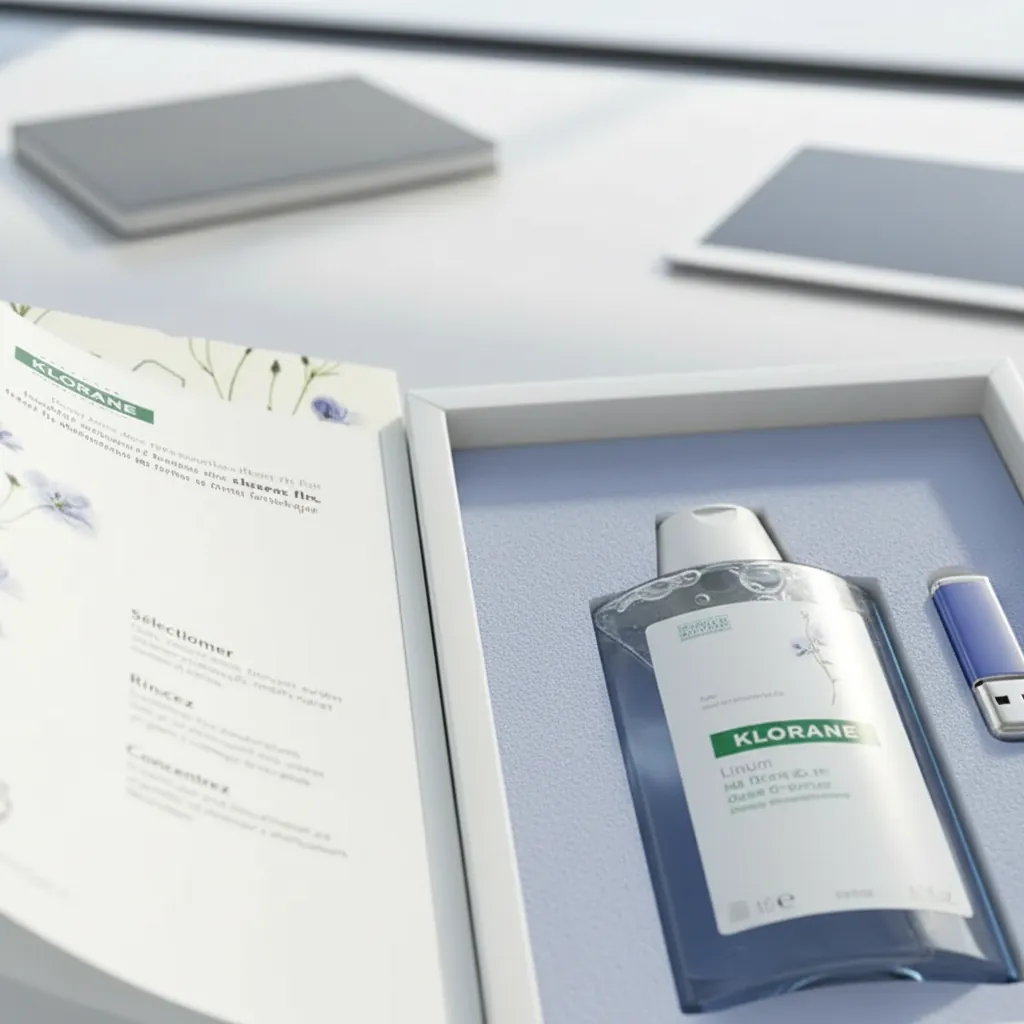 Rigid Book Box with Booklet for Skincare 2