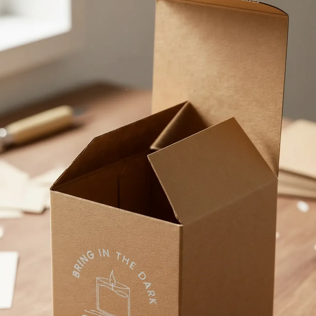 Kraft Tuck Box for Artisan Candles 2