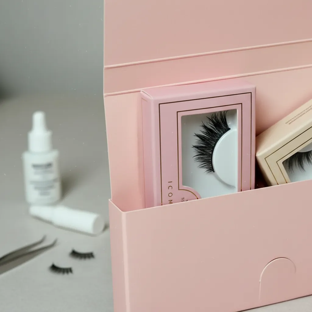 Custom Multi-Tier Folding Box for Eyelash Sets 2