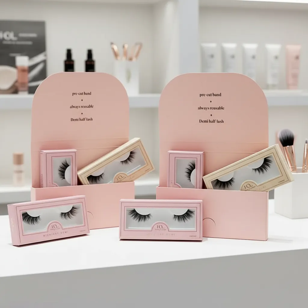 Custom Multi-Tier Folding Box for Eyelash Sets 3