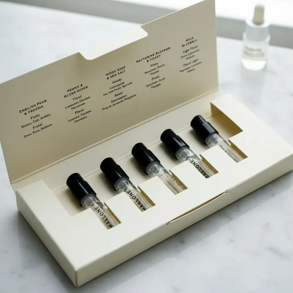 Custom Book-Style Sample Carton for Fragrances 2