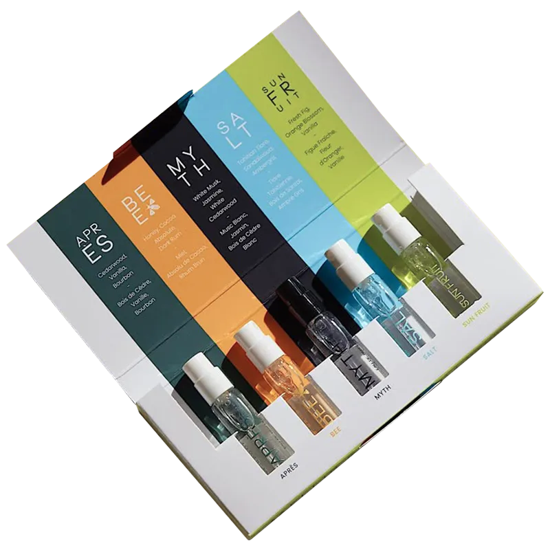 Custom Colorful Presentation Carton for Sample Sets