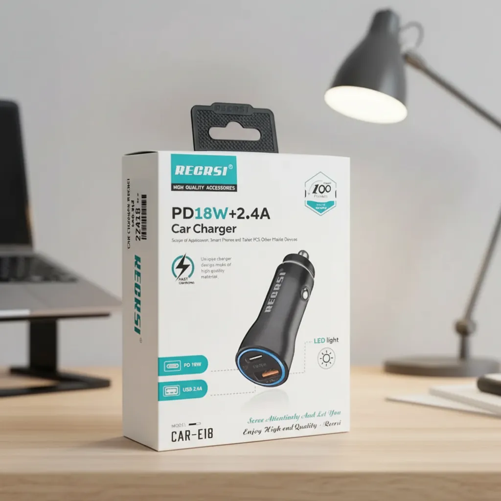 Hanging Tab Retail Box for Chargers 1