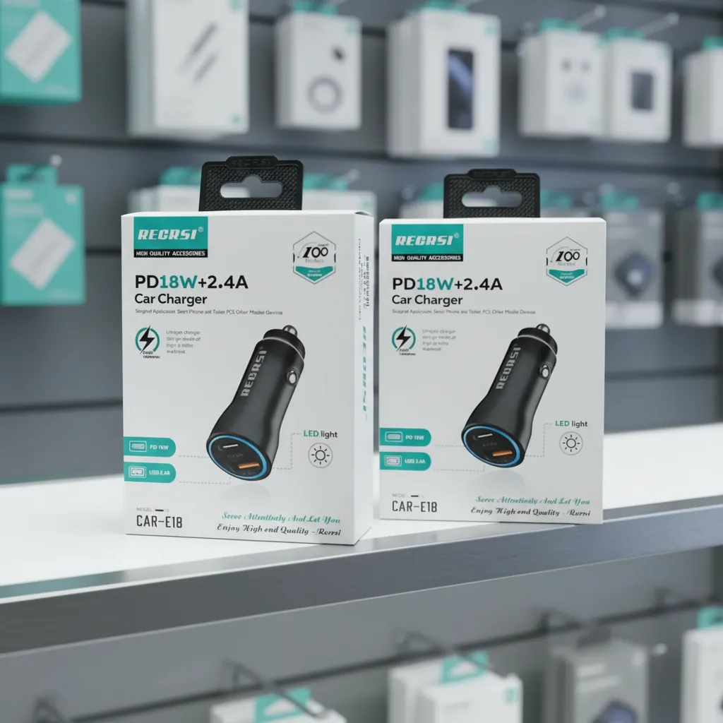 Hanging Tab Retail Box for Chargers 3