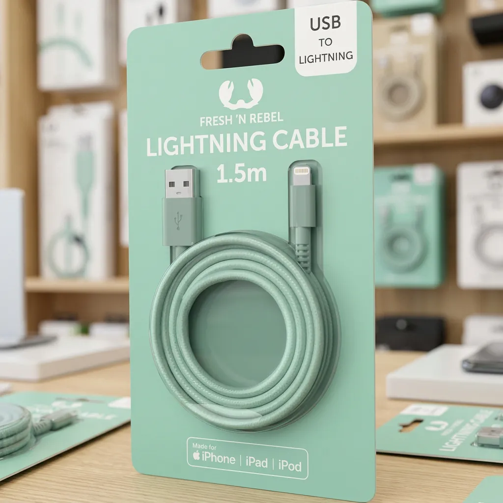 Blister Card Packaging for Charging Cables 1