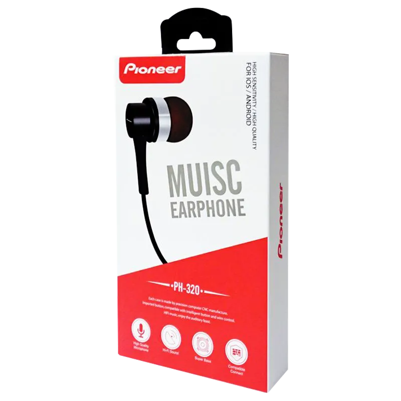 Custom Hanging Tab Carton for Earphones