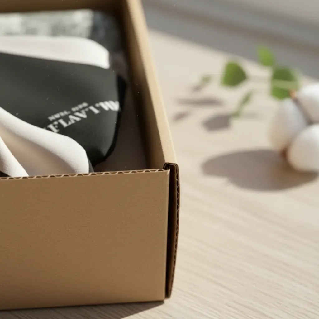 Kraft Corrugated Mailer Box for Apparel 2