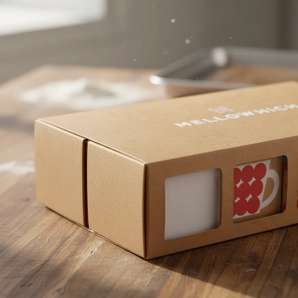 Custom Kraft Sleeve Box with Multi-Window Display 2