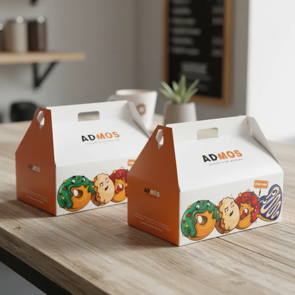 Bakeries and Cafes Choose Printed Gable Boxes
