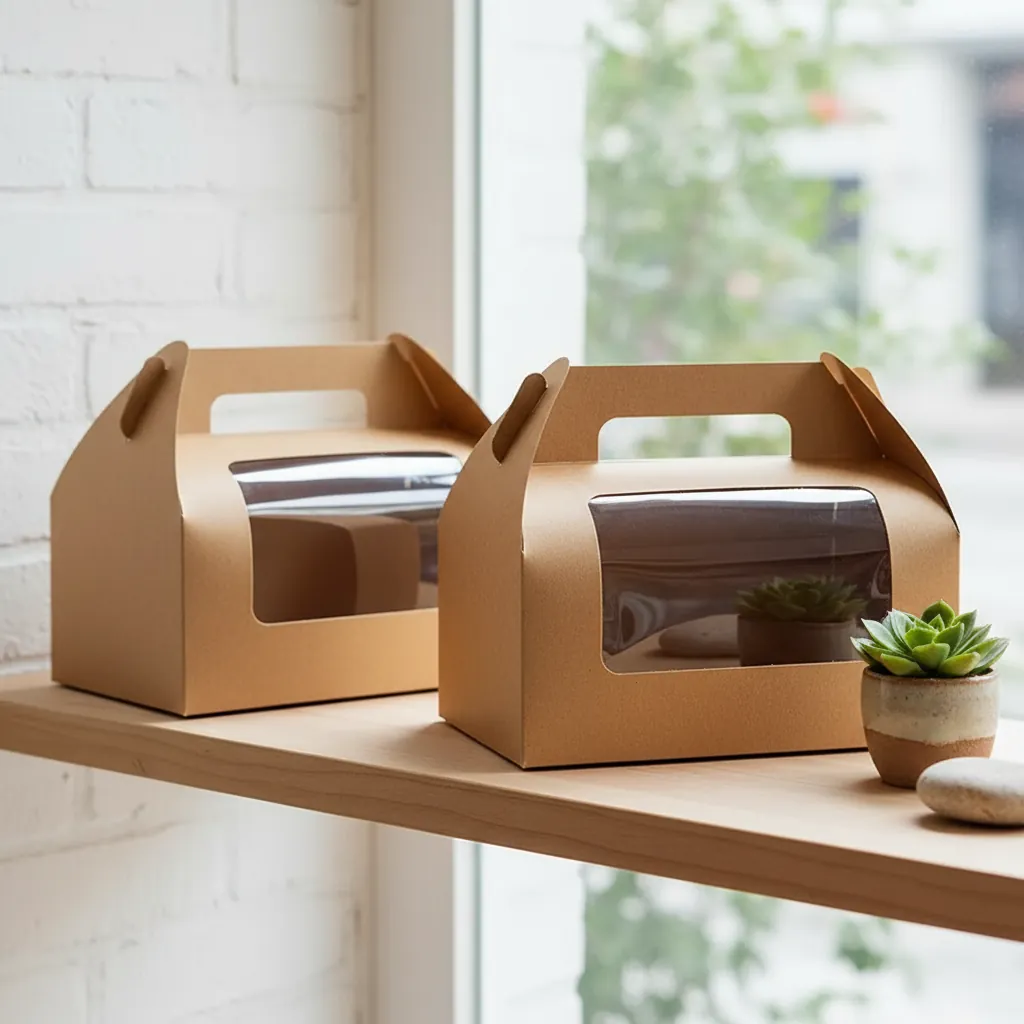 Bakeries and Gift Shops Choose Kraft Window Boxes