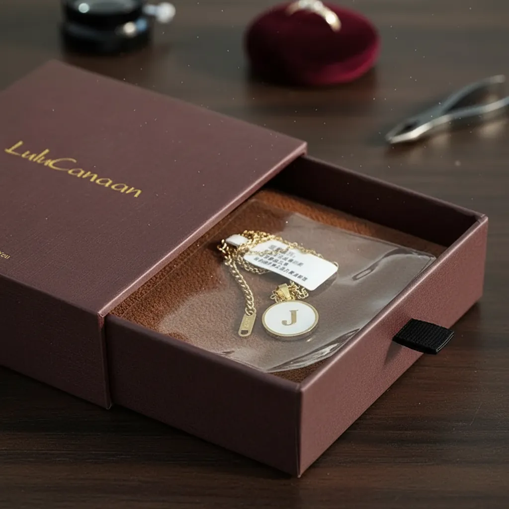 Custom Drawer Box with Ribbon Handle for 2
