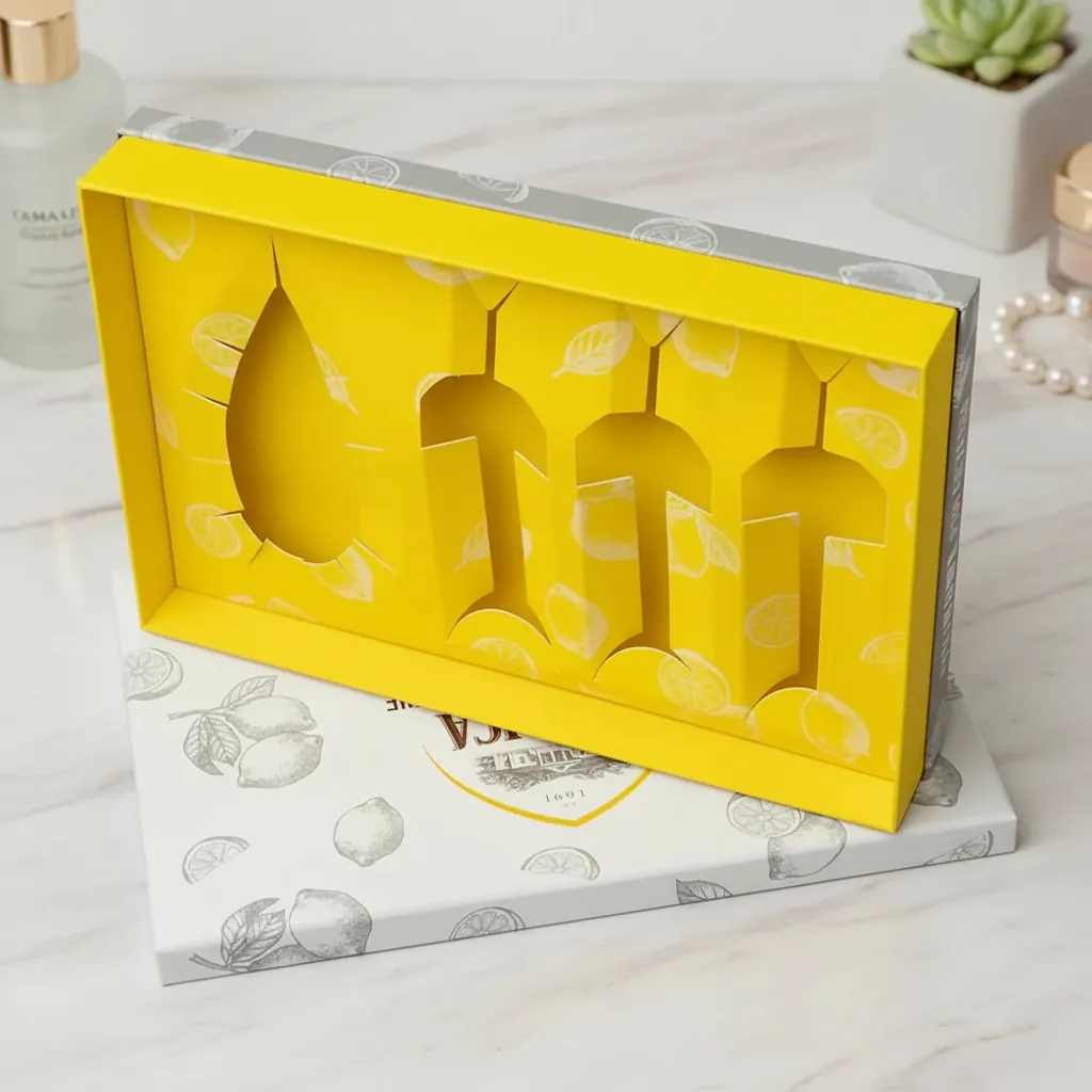 Custom Die-Cut Insert Base Lid Box