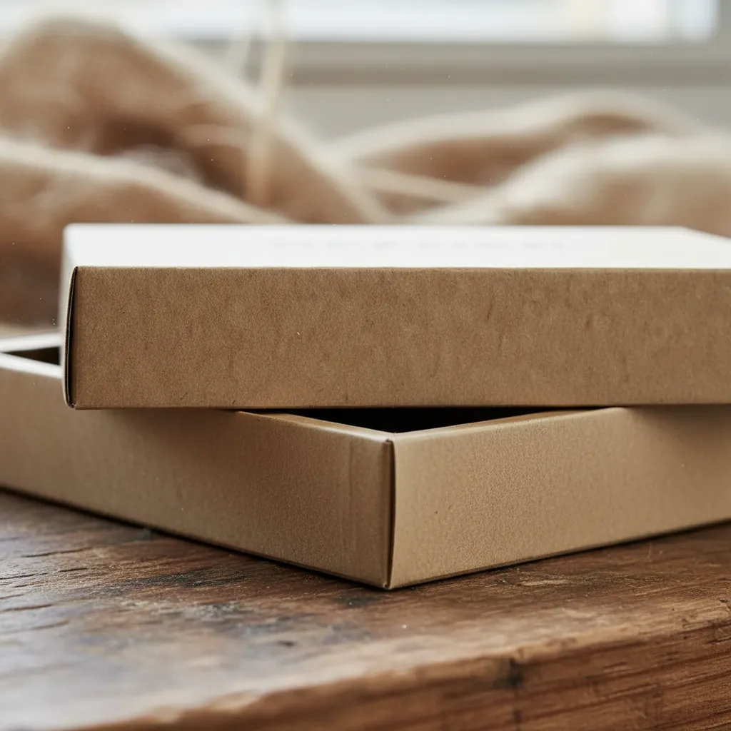 Natural Kraft Two-Piece Base and Lid Box 2