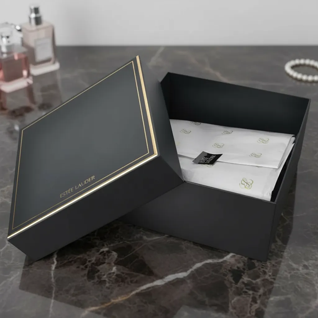 High-quality High-Quality Telescoping Black Rigid Box 1