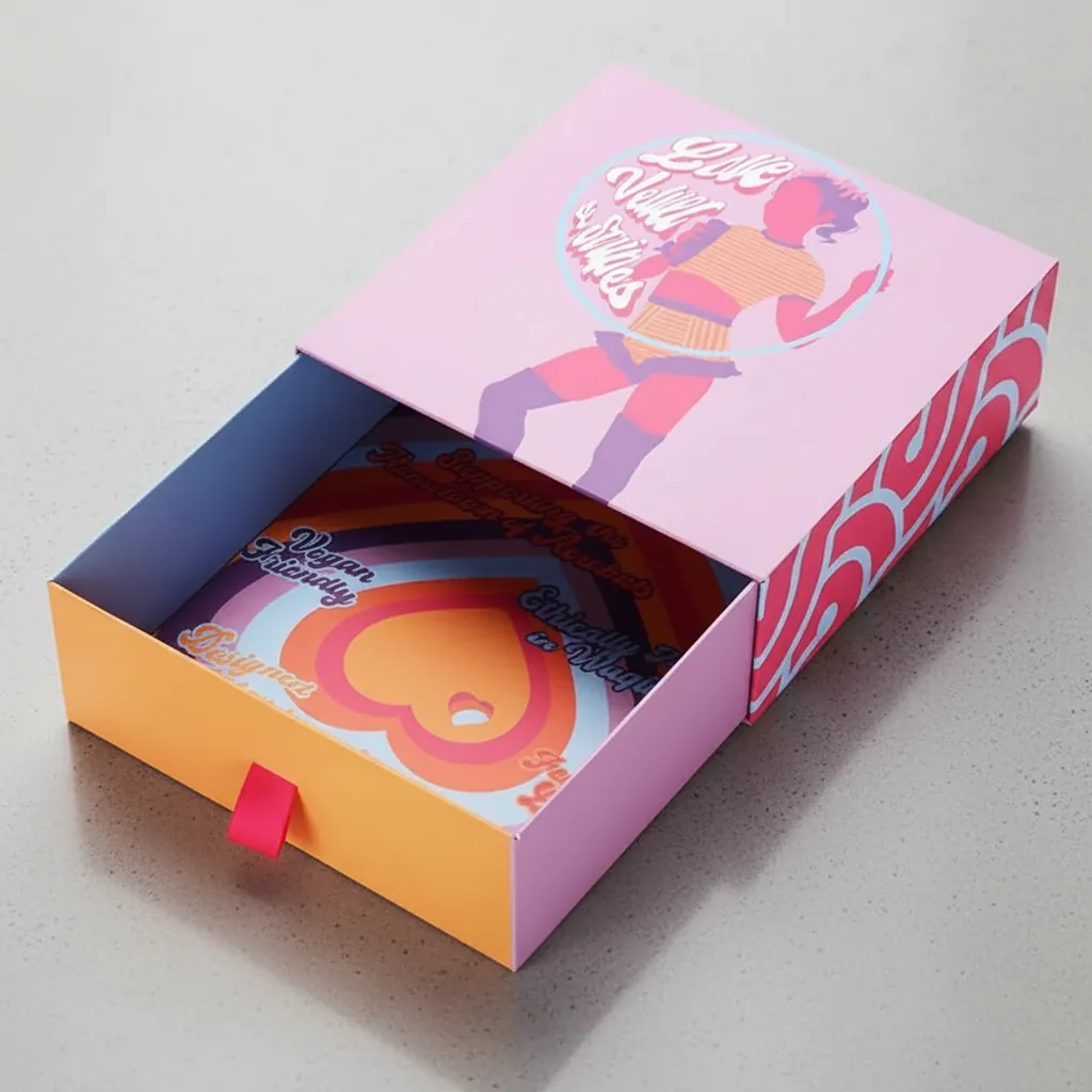 Custom Apparel Pull Ribbon Drawer Box 1