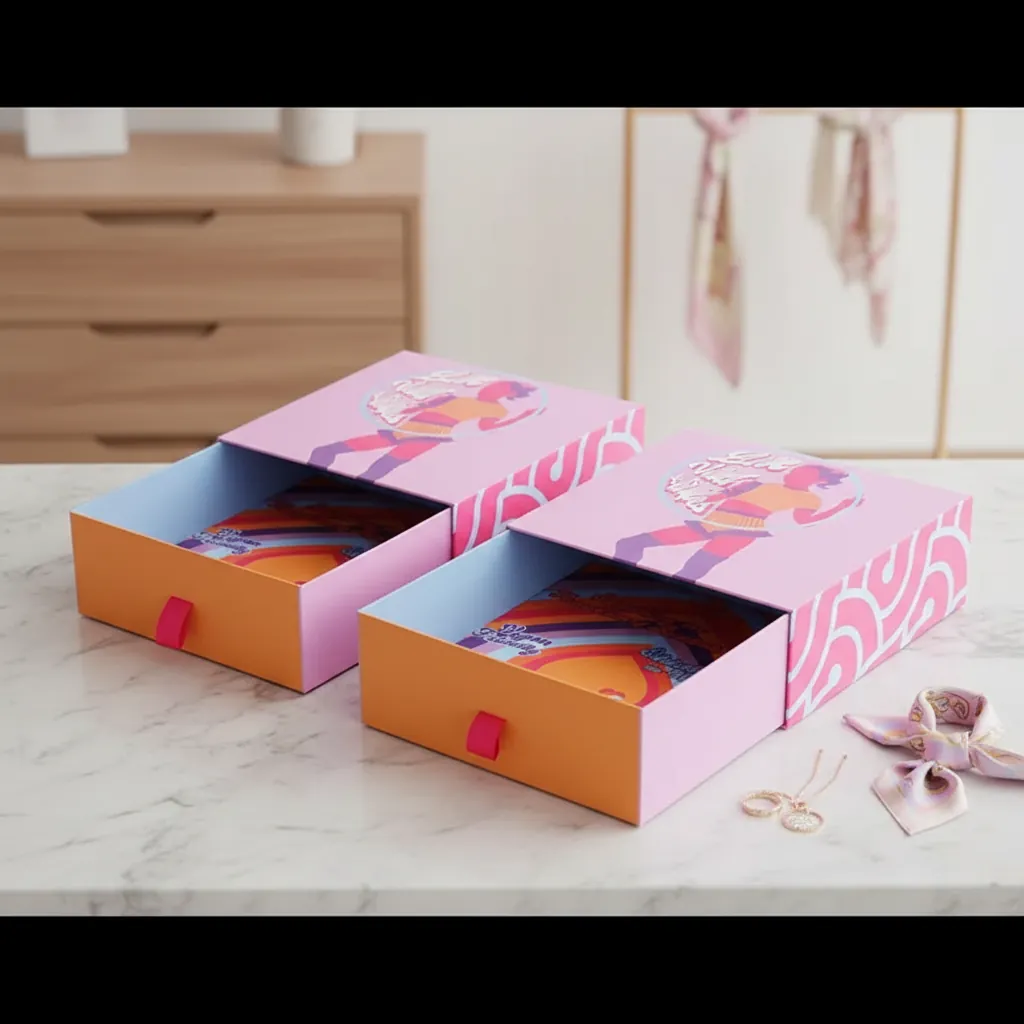 Custom Apparel Pull Ribbon Drawer Box 3