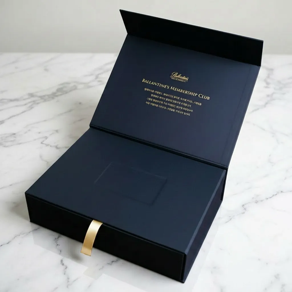Ballantine's high-quality Hidden Drawer Magnetic Box