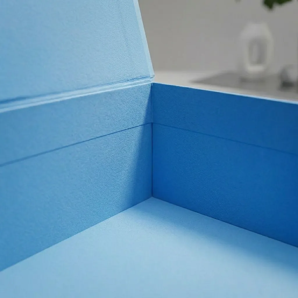 Solid Blue Minimalist Magnetic Rigid Box 2