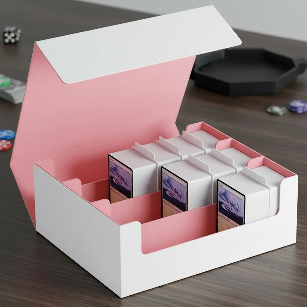 Trading Card Game Divider Magnetic Box