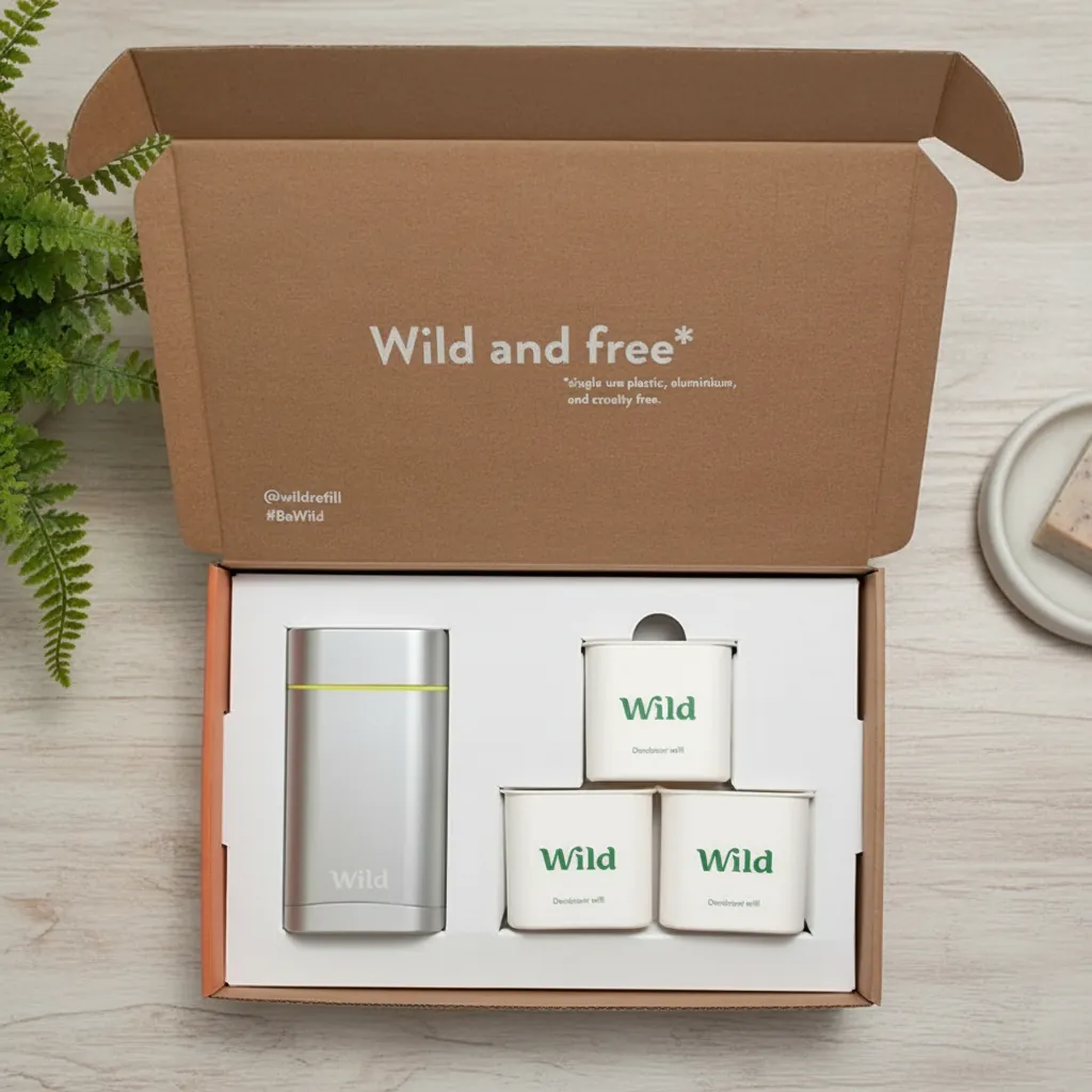 Eco Friendly Kraft Mailer Box with Insert 1