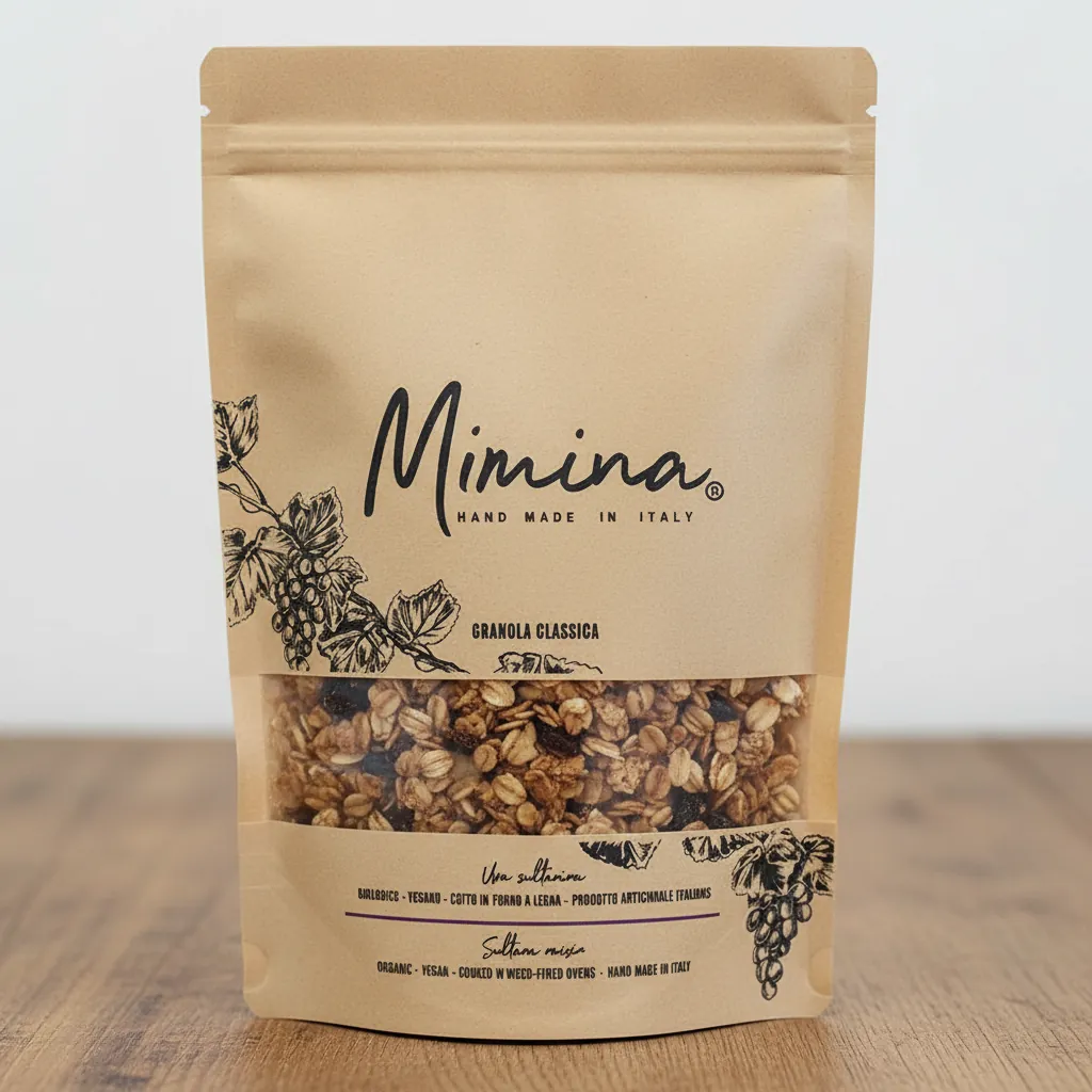 Custom Matte Printed Pouch for Cereal 1