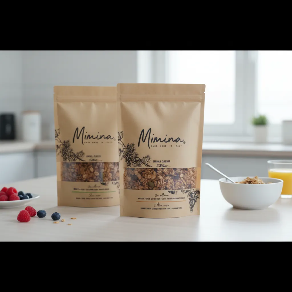 Custom Matte Printed Pouch for Cereal 3