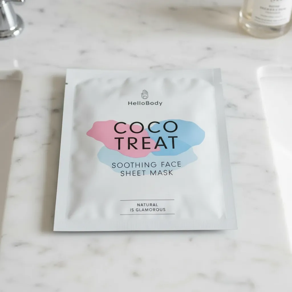 Matte Finish Flat Pouch for Sheet Masks 1