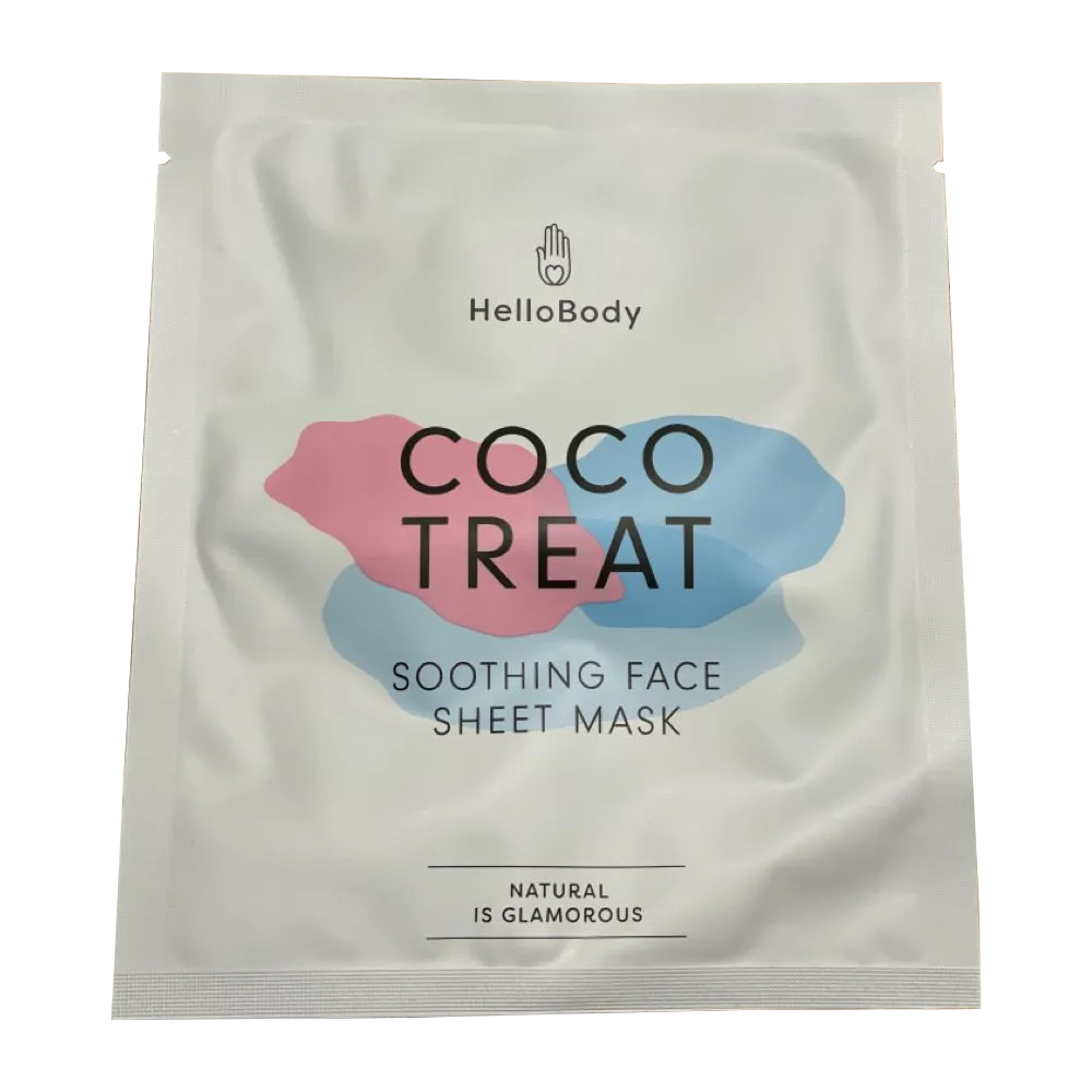 Matte Finish Flat Pouch for Sheet Masks