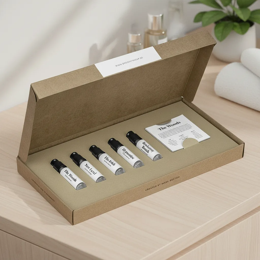 Fragrance Vial Sample Mailer Box Set 1