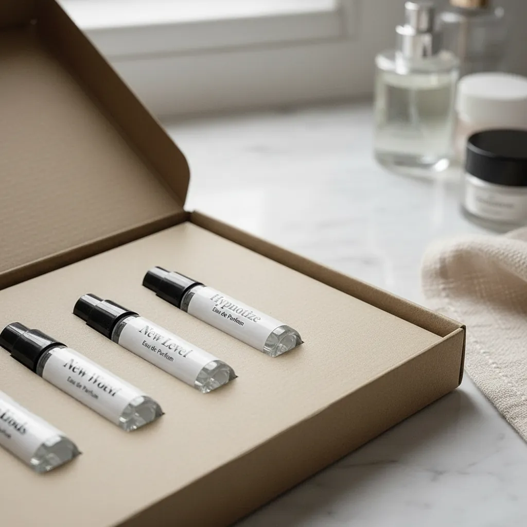 Fragrance Vial Sample Mailer Box Set 2
