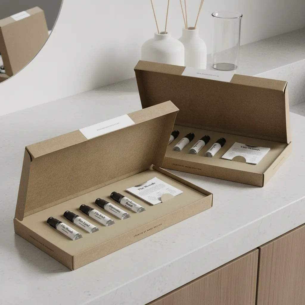 Fragrance Vial Sample Mailer Box Set 3