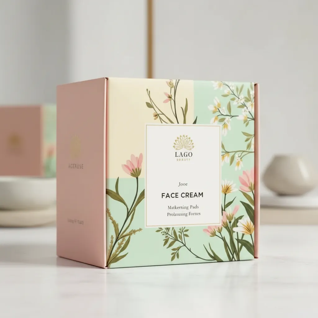 Custom Face Cream Mailer Box 1