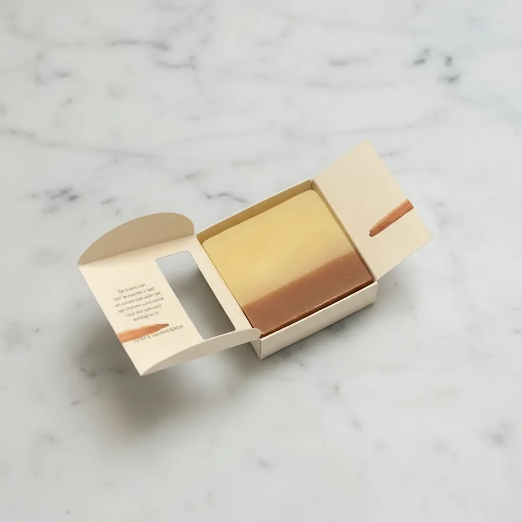 Slide Out Soap Retail Box with Tray 1